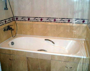 Установка ванны Установка ванны